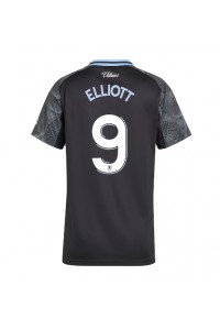 Aston Villa Harvey Elliott #9 Fotballdrakt Borte Klær Dame 2025-26 Korte ermer